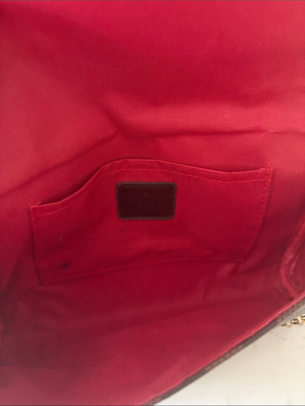 Designer inspired Crossbody Bag with Gold Chain. Price is firm - Picture 5 of 10